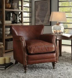 Budget 🔔 Arm Chairs Acme Furniture Leeds Accent Chair 🔥