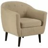 Cheap ⭐ Barrel Chairs Signature Design By Ashley Klorey Accent Chair 🎉
