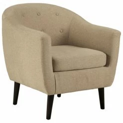 Cheap ⭐ Barrel Chairs Signature Design By Ashley Klorey Accent Chair 🎉