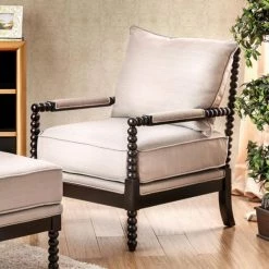 Best Sale ✨ Arm Chairs Benzara Sybil Contemporary Accent Chair 😀