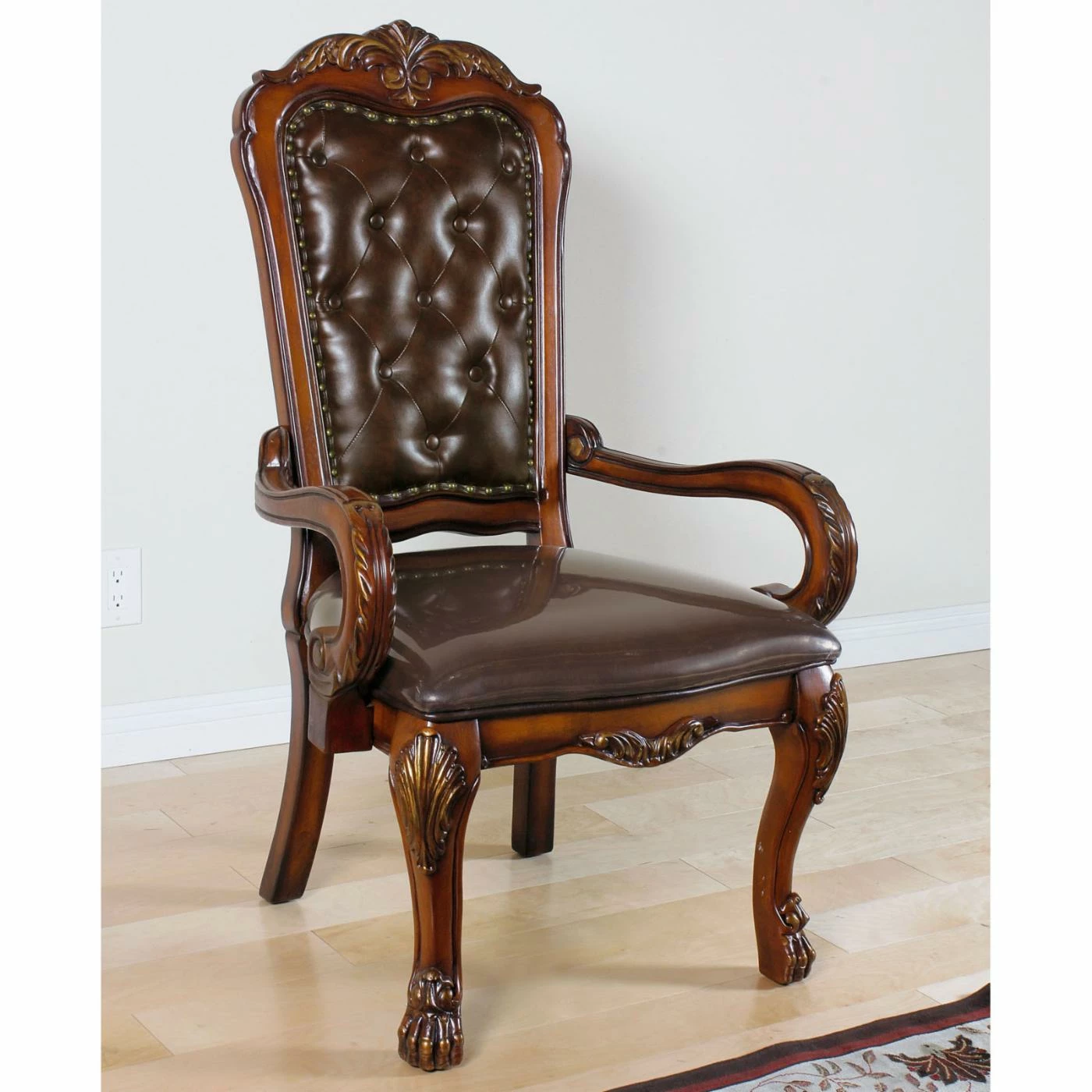 Budget π― Arm Chairs Benzara Dresden Accent Chair π