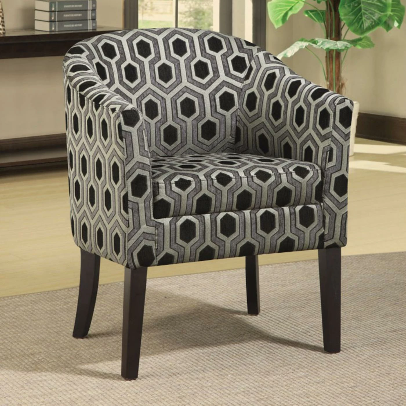 Cheap π Barrel Chairs Benzara Space Adorner Accent Chair π