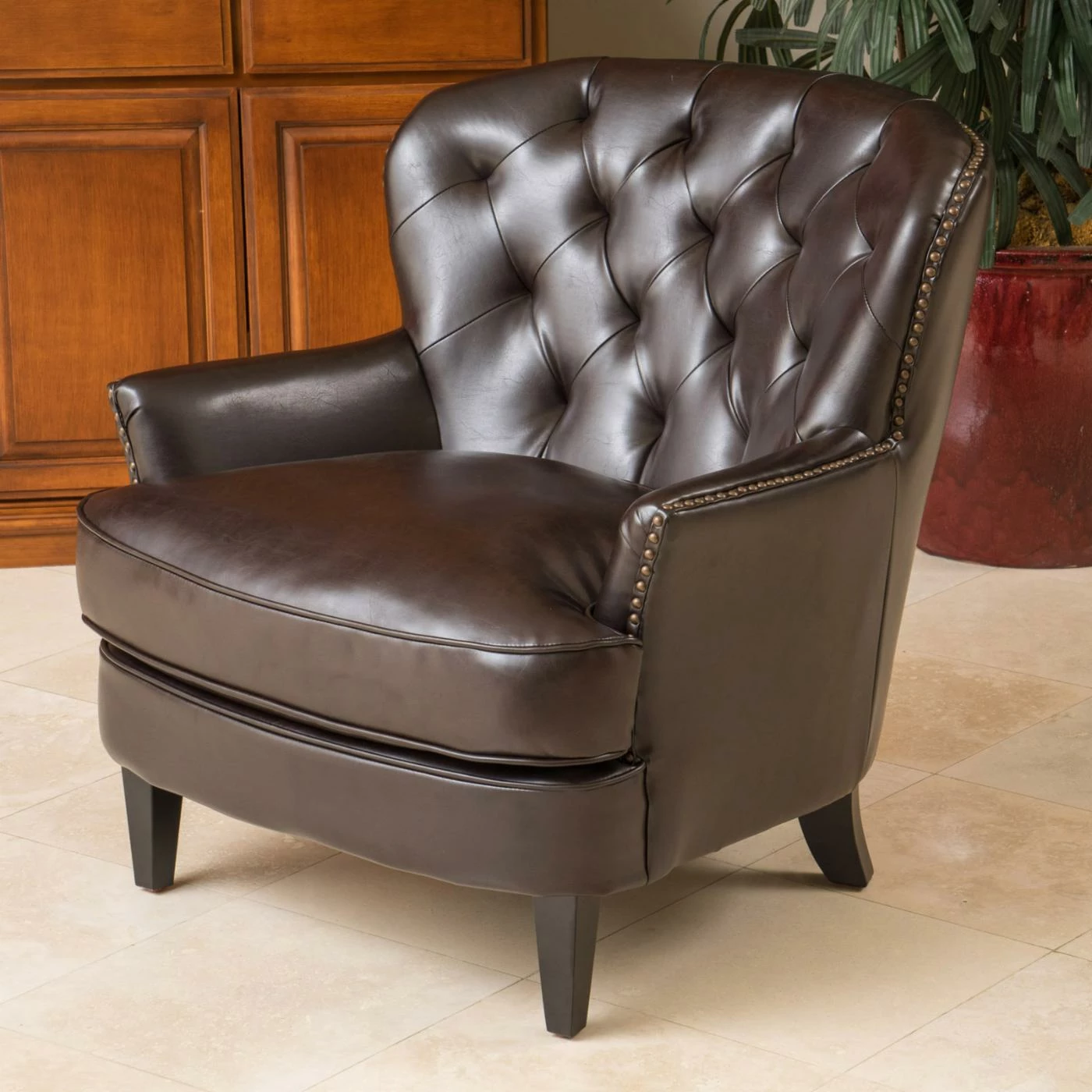 Budget ๐ Best Selling Home Arm Chairs Waldorf Diamond Club Chair โจ