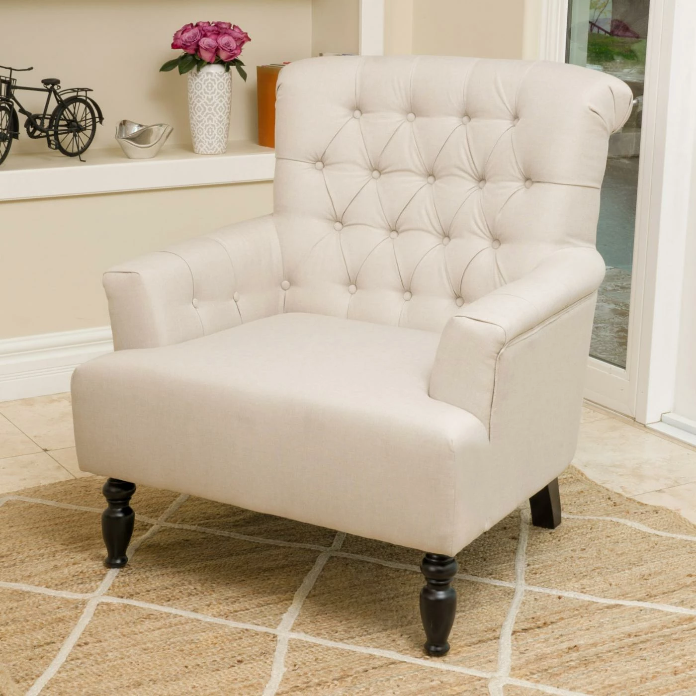 Buy ๐คฉ Best Selling Home Arm Chairs Shauna Tufted Club Chair ๐