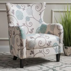 Top 10 🧨 Best Selling Home Arm Chairs Azaria Floral Fabric Club Chair 🎉