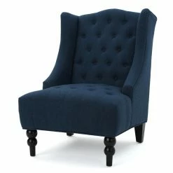 Hot Sale 👍 Best Selling Home Wingback Chairs Rotherham Fabric Club Chair 🥰