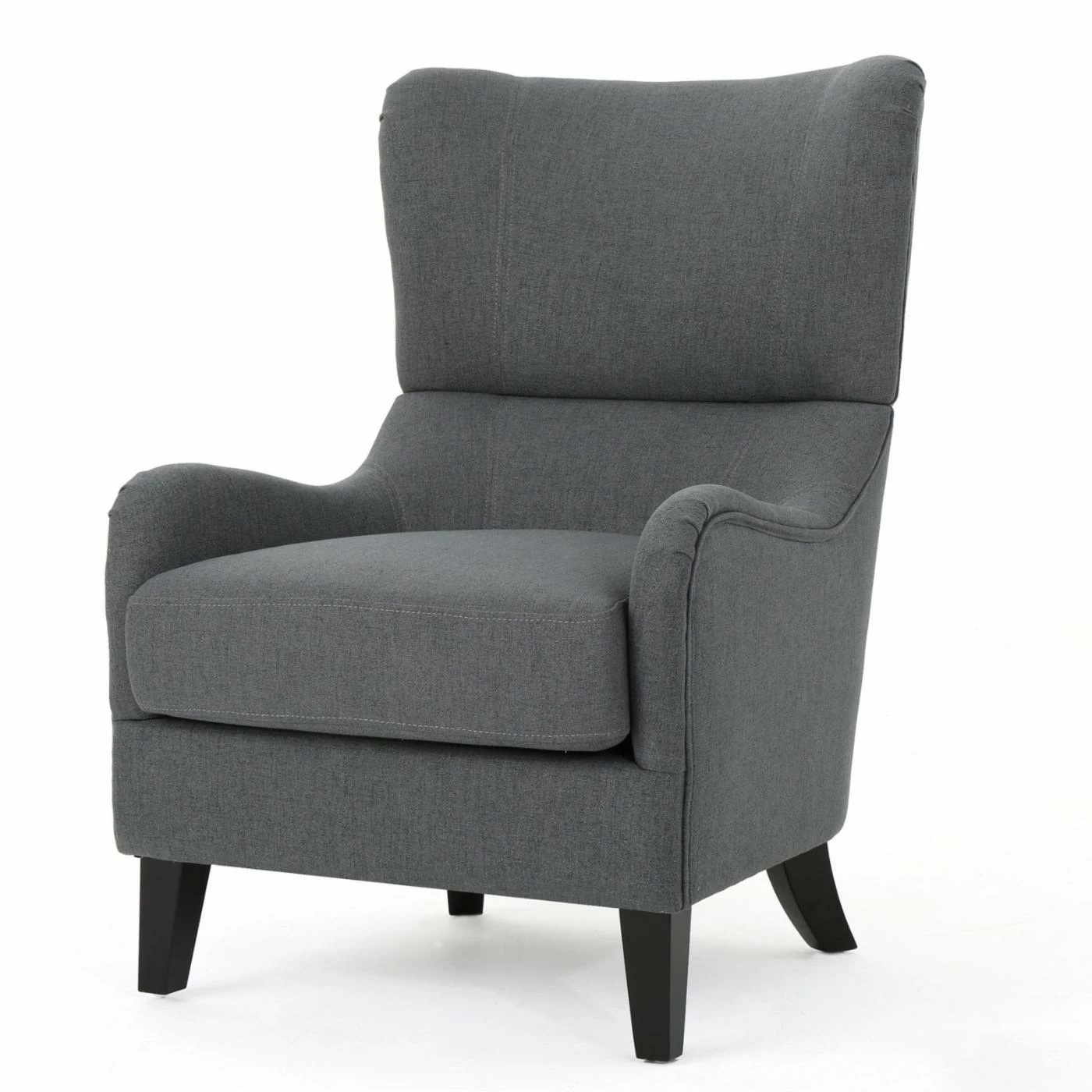 Wholesale ๐ Best Selling Home Wingback Chairs Jackson Fabric Wingback Sofa Chair โค๏ธ