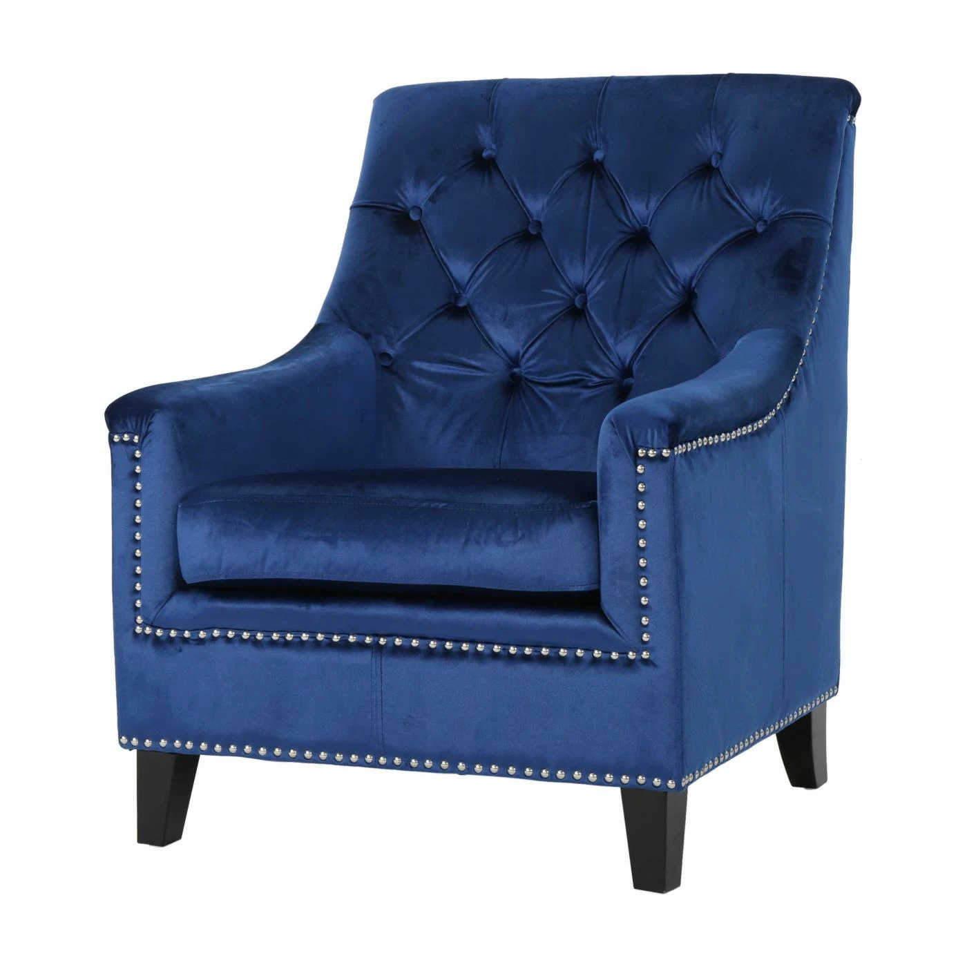 Budget βοΈ Best Selling Home Arm Chairs Jaclyn Velvet Tufted Club Chair π