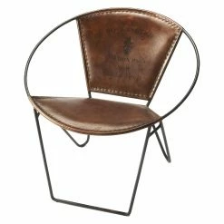 Promo 👍 Butler Specialty Armless Chairs Butler Milo Iron & Leather Armless Chair ❤️