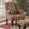 Promo 😍 Wingback Chairs Coaster Furniture Lancaster Wingback Accent Chair 🤩