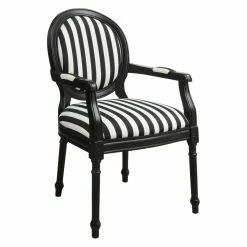 Buy 😀 Arm Chairs Coast To Coast Striped Accent Arm Chair ⌛