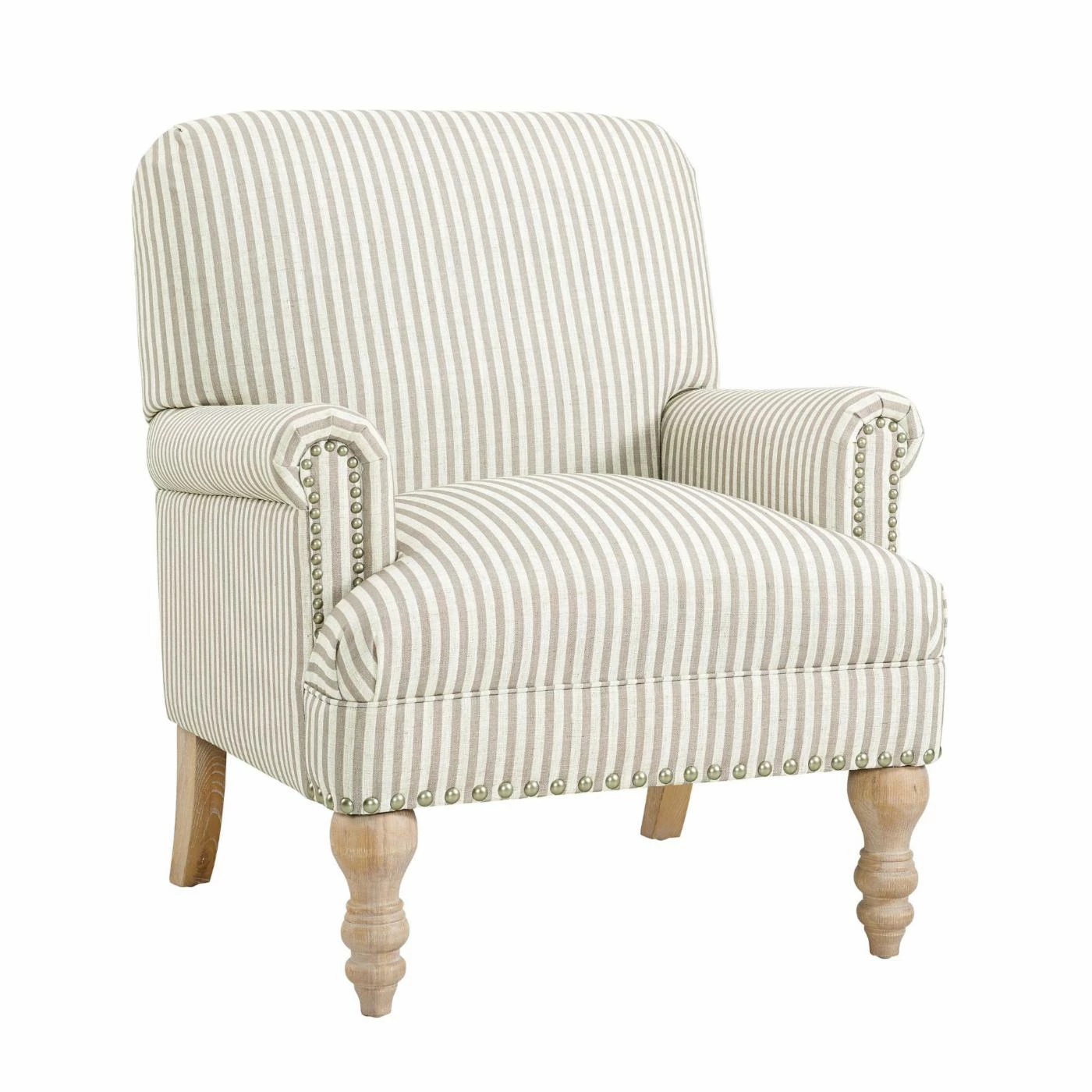 Outlet ๐ Arm Chairs HumbleNest Homestead Striped Accent Arm Chair โจ