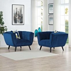 Coupon 😍 Club Chairs Modway Bestow Velvet Arm Chair - Set Of 2 😍