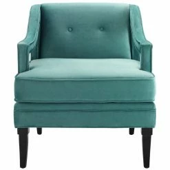 Best deal 🌟 Arm Chairs Modway Concur Button Tufted Upholstered Velvet Arm Chair ⌛