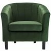 Best reviews of 🤩 Barrel Chairs Modway Prospect Channel Tufted Upholstered Velvet Arm Chair 🧨
