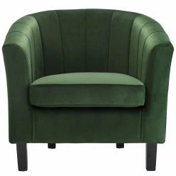 Best reviews of 🤩 Barrel Chairs Modway Prospect Channel Tufted Upholstered Velvet Arm Chair 🧨