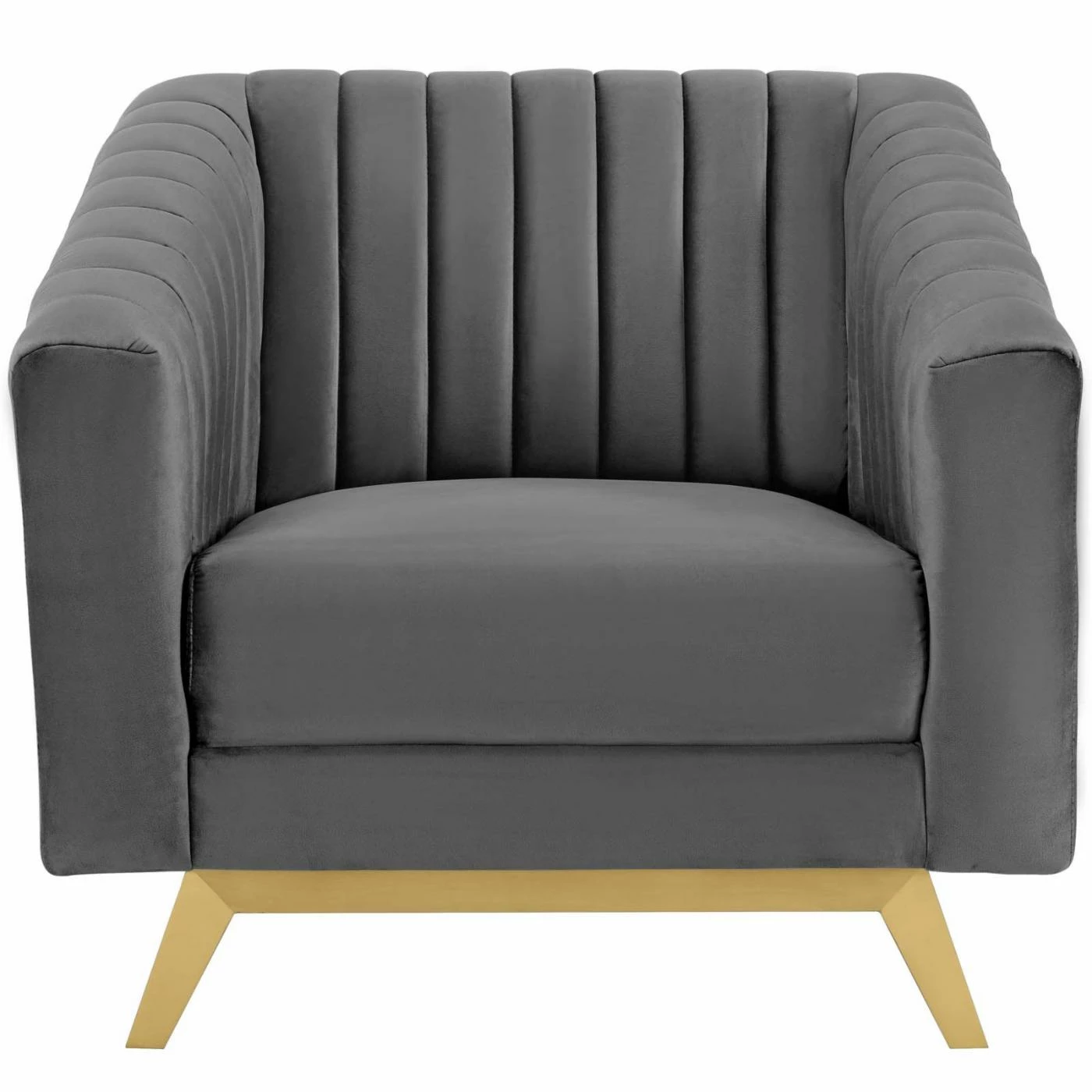 Cheapest ๐ Club Chairs Modway Valiant Vertical Channel Tufted Performance Velvet Arm Chair ๐ฅฐ