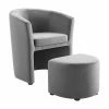 Best deal ✔️ Barrel Chairs Modway Divulge Performance Velvet Arm Chair And Ottoman Set 😉