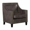 Wholesale 👏 Club Chairs Picket House Furnishings Elly Faux Leather Accent Chair ❤️