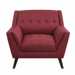 Outlet ๐ Arm Chairs HN Home Aalto Mid-Century Tufted Accent Chair ๐