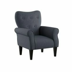 Brand new ๐ Arm Chairs HN Home Odessa Transitional Button Tufted Accent Chair โจ