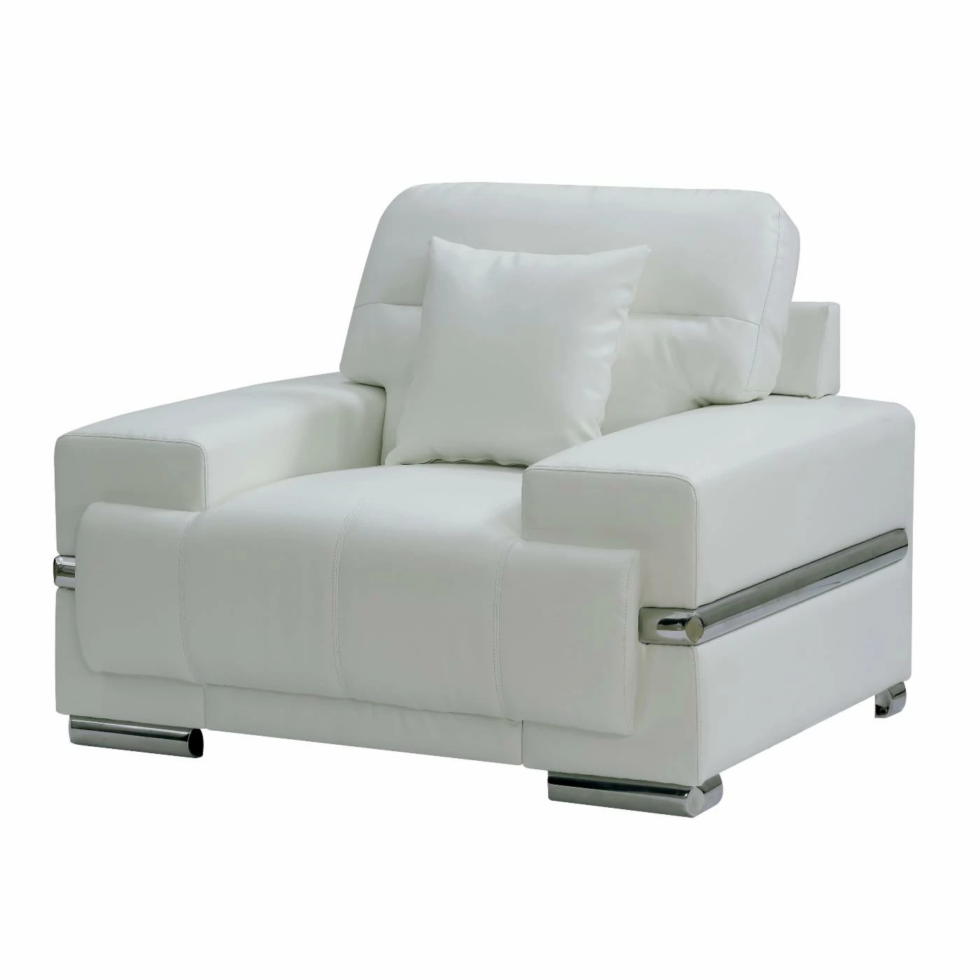 Hot Sale ๐ฏ Club Chairs Furniture Of America Preslly Contemporary Style Leatherette Arm Chair โญ