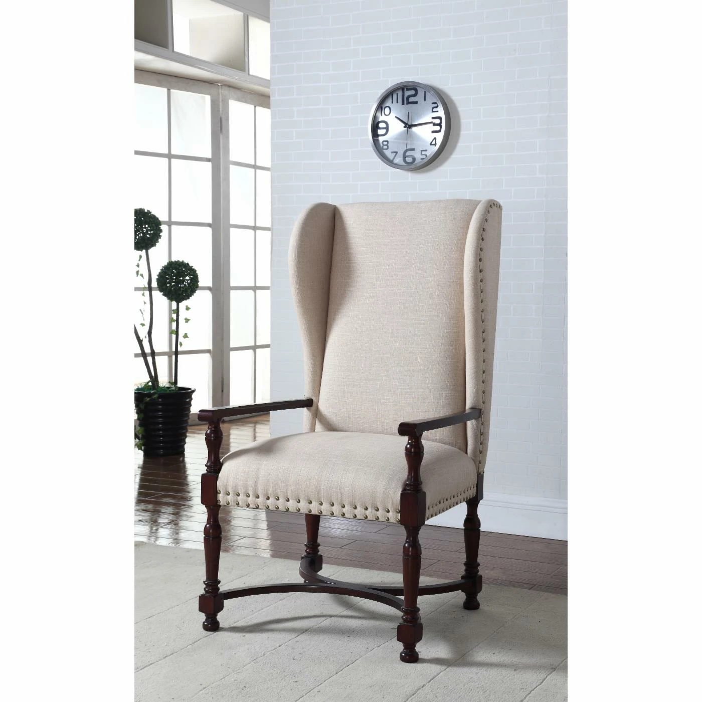 Coupon ๐ Wingback Chairs Best Master Furniture Devon Upholstered Accent Chair ๐ฅ