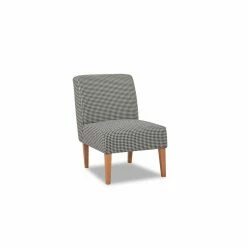 New 🔥 Arm Chairs Gold Sparrow Everett Houndstooth Accent Chair 🛒