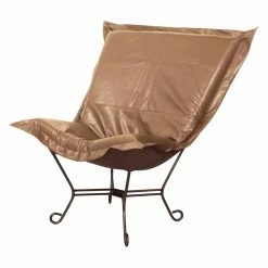 Cheapest 💯 Armless Chairs Elizabeth Austin Scroll Puff Avanti Accent Chair 👍