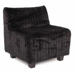 Budget 👏 Armless Chairs Elizabeth Austin Pod Mink Accent Chair 😉