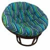 Deals ⌛ Egg Chairs International Caravan Bali 42 In. Papasan Chair With Cushion 🤩
