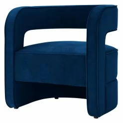 Coupon ๐คฉ Barrel Chairs Nicole Miller Dash Velvet Accent Chair ๐