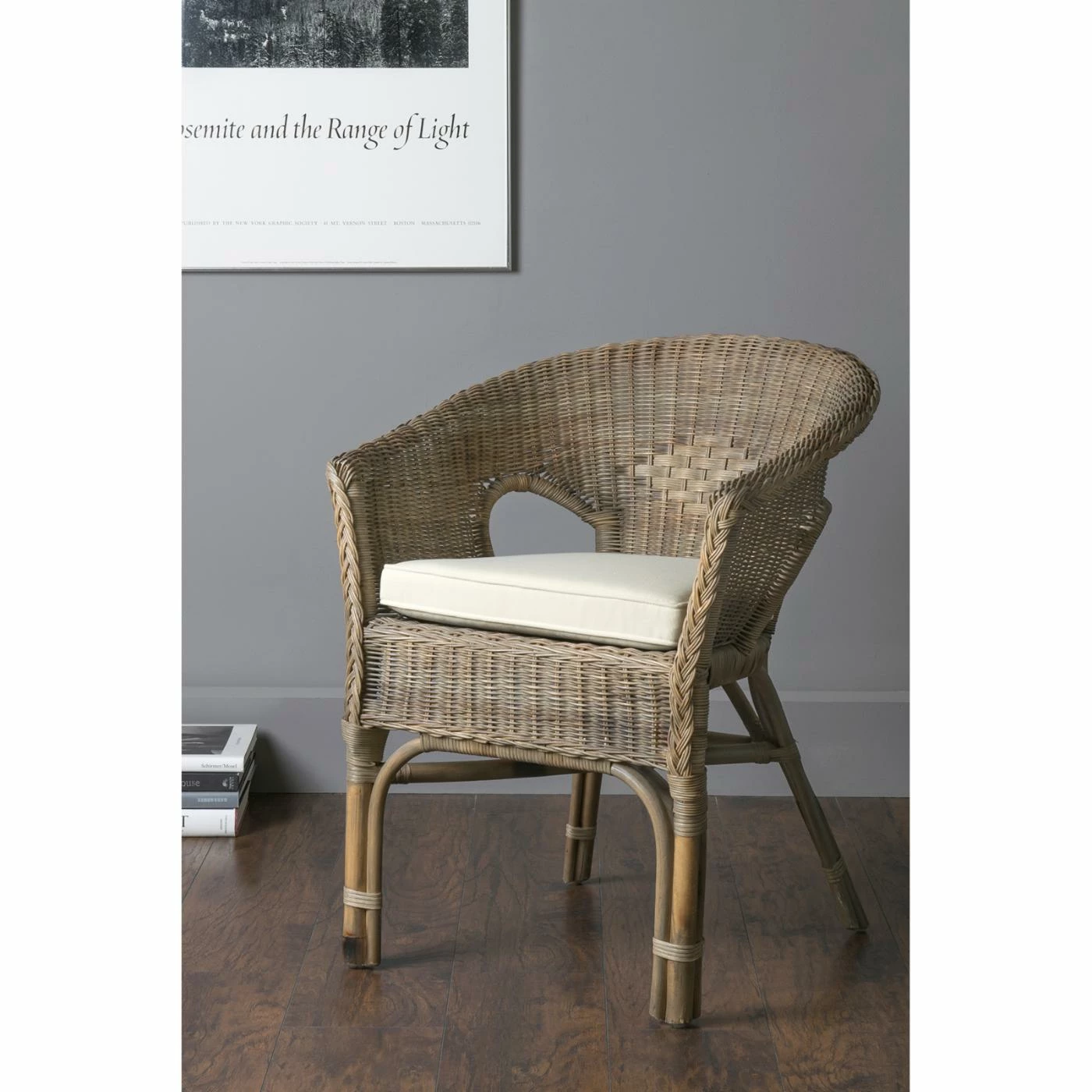 Best deal ๐ฏ Barrel Chairs East At Main Rattan Square Accent Chair โค๏ธ