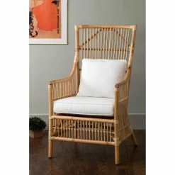Coupon 😍 Arm Chairs East At Main Tucker Rattan Occasional Chair 🔔