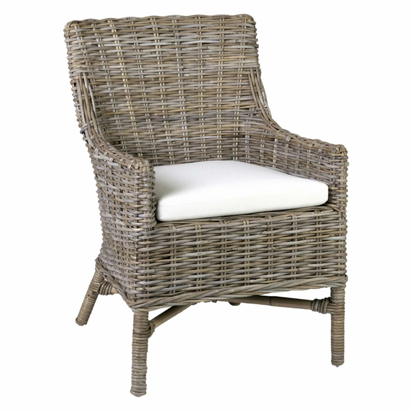 Coupon ๐ Arm Chairs East At Main Barbara Rattan Accent Chair ๐ฏ