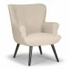 Best deal 🔔 Wingback Chairs Glamour Home Alexi 19 In. Fabric Wing Chair With Button Tufted Back 🤩