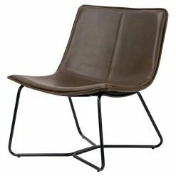 Flash Sale 🛒 Armless Chairs Glamour Home Anwar Upholstered Wide Seat Accent Chair 🧨