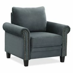 Best Pirce ๐ Arm Chairs Lifestyle Solutions Fallon Club Chair - Gray โค๏ธ