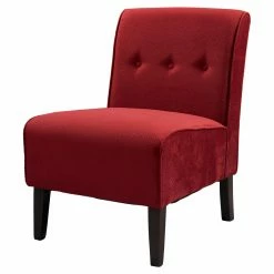 Brand new 😉 Armless Chairs Linon Coco Accent Chair - Red ❤️