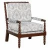 Promo 🎁 Arm Chairs Linon Sussex Spindle Wood Frame Accent Chair 😉