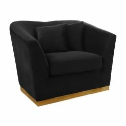 Outlet โ Barrel Chairs Meridian Furniture Inc Arabella Upholstered Club Chair ๐ฅฐ