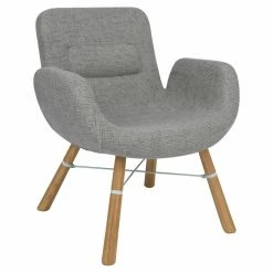 Best deal 👏 Arm Chairs LeisureMod Milwood Ergonomic Accent Lounge Chair 🤩