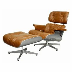 Cheapest 🔥 Arm Chairs New Pacific Direct Inc Grayson Lounge Chair With Ottoman - Aluminum Frame 🎉