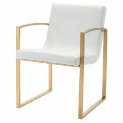 Best Sale 🤩 Arm Chairs Nuevo Clara Gold Accent Chair 😍