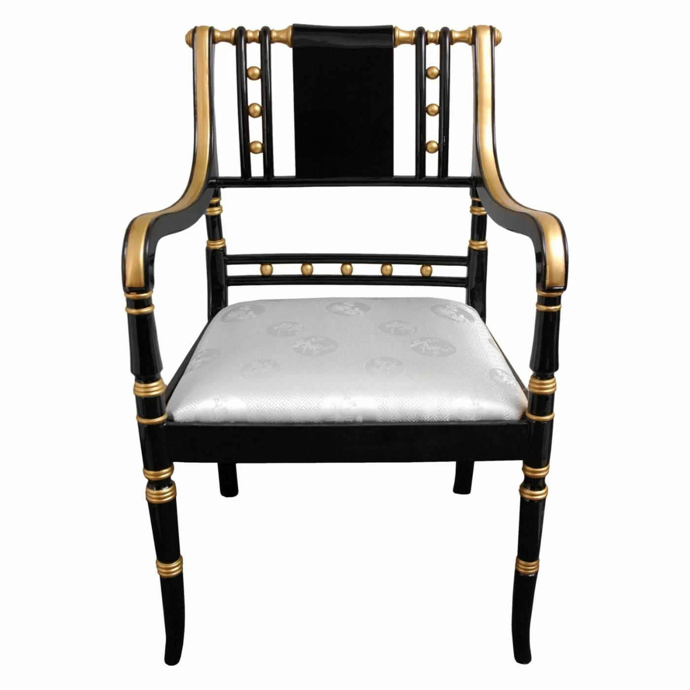 Best reviews of ๐ Arm Chairs Oriental Furniture Regency Chair ๐