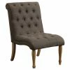 Budget ❤️ Armless Chairs Rosevera Aria Armless Tufted Accent Chair 🤩