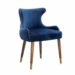 Best reviews of โ Wingback Chairs Roundhill Furniture Lindale Contemporary Velvet Nailhead Trim Accent Chair ๐ฅฐ