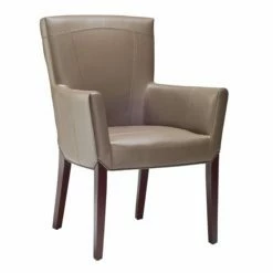 Flash Sale ✔️ Arm Chairs Safavieh Ken Leather Arm Chair 🎁