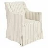 Buy 🤩 Arm Chairs Safavieh Sandra Striped Slipcover Chair 👏