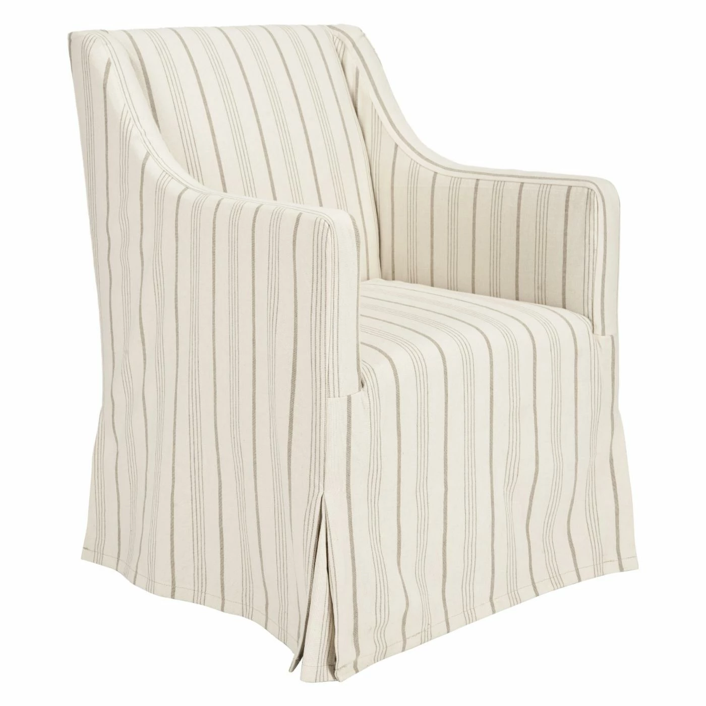 Buy π€© Arm Chairs Safavieh Sandra Striped Slipcover Chair π